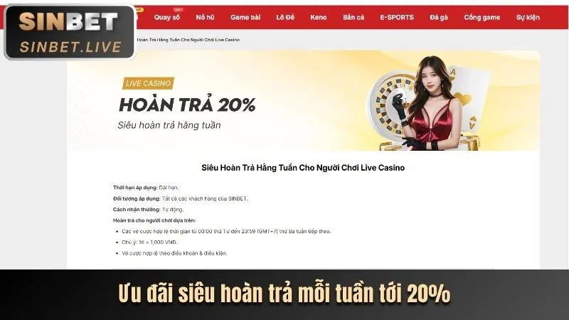 Thưởng nạp lại hàng ngày/tuần bj27 code